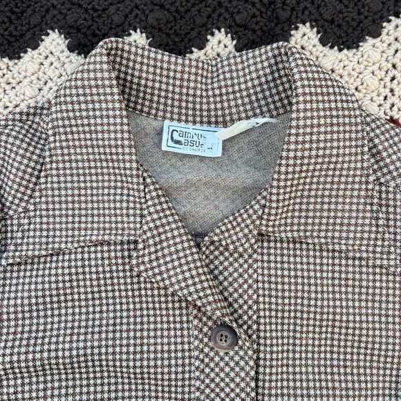 Vintage 1970s Campus Casuals Button Up Shirt - Picture 2 of 7